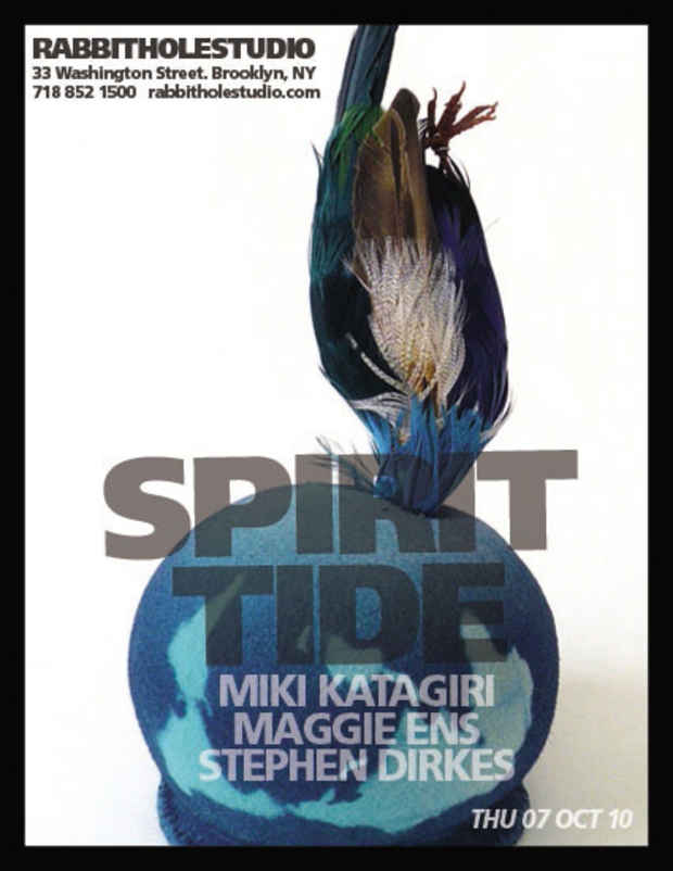 poster for Miki Katagiri, Maggie Ens and Stephen Dirkes "Spirit Tide" 
