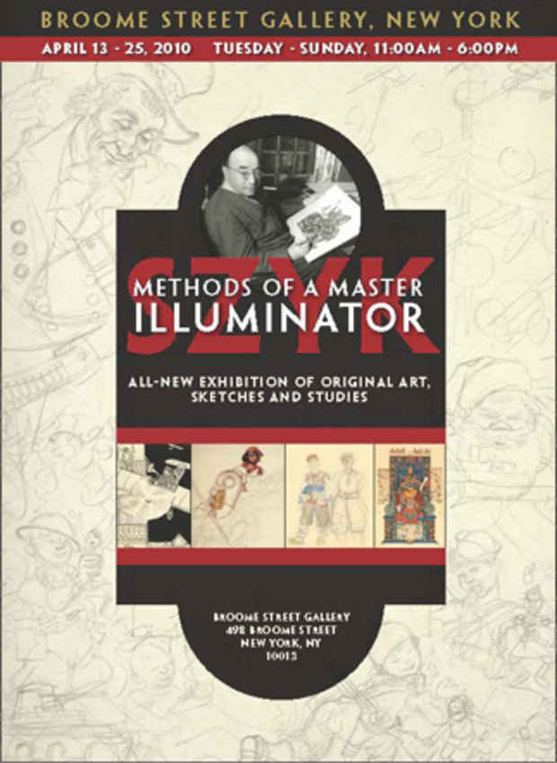 poster for Arthur Szyk "Methods of a Master Illuminator"