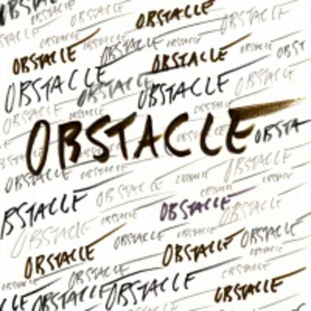 poster for "Obstacle" Exhibition