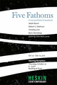 poster for "Five Fathoms: A New Portfolio of Woodcuts" Exhibition 