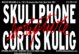 poster for Skullphone and Curtis Kulig "Scripture"