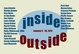 poster for "Inside / Outside" Ceres Member Group Show 