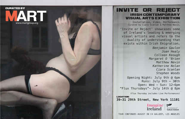 poster for "Invite or Reject" Exhibition