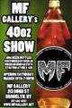 poster for "40oz Show" Exhibition
