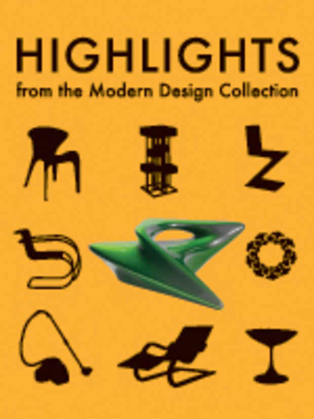 poster for “Highlights from the Modern Design Collection, 1900 to the Present, Part II” Exhibition
