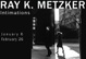 poster for Ray K. Metzker "Intimations"