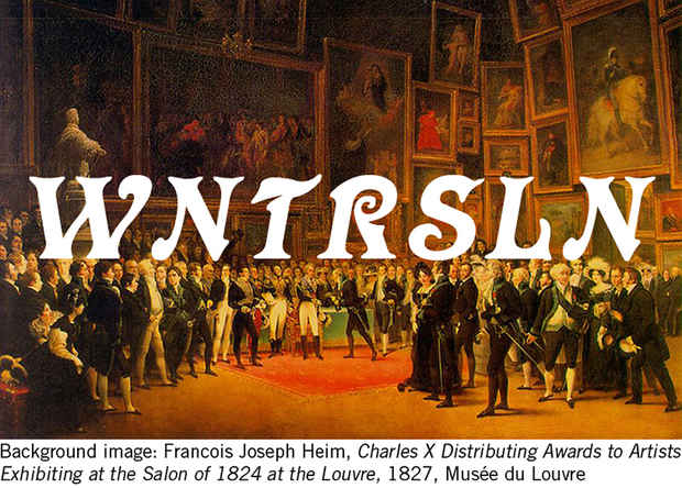 poster for "WNTRSLN" Exhibition