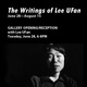 poster for "The Writings of Lee UFan" Exhibition