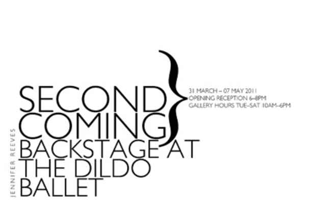 poster for Jennifer Wynne Reeves "Second Coming: Backstage at the Dildo Ballet"