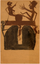 poster for Bill Traylor "A Master on Cardboard"