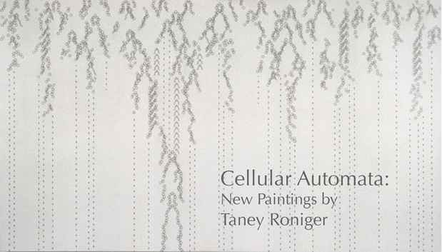 poster for Taney Roniger "Cellular Automata"