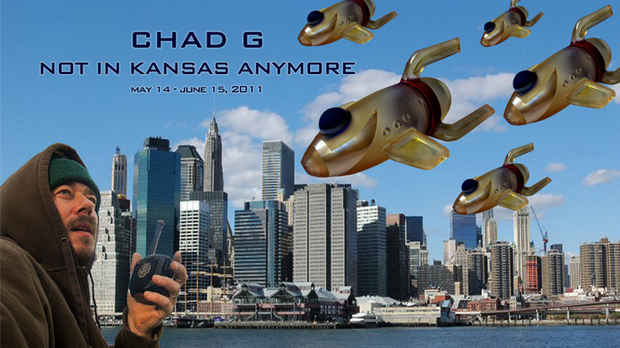 poster for Chad G "Certainly Not in Kansas Anymore"