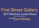 poster for "2011 National Juried Show" Exhibition