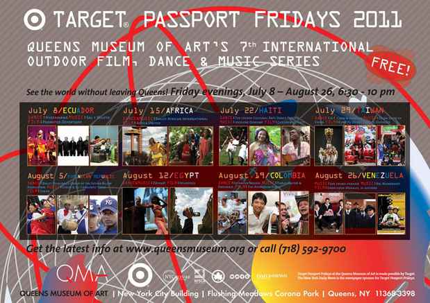 poster for "Target Passport Fridays 2011" Series