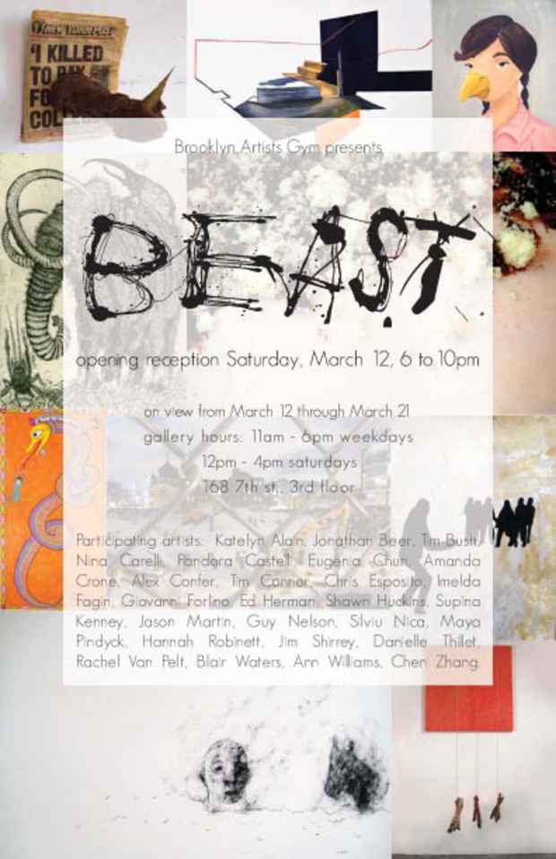 poster for "Beast" Exhibition