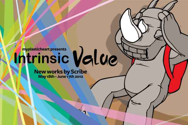 poster for Donald Scribe Ross "Intrinsic Value" 