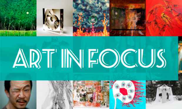 poster for "Art in Focus: Broken Boundaries" Exhibition
