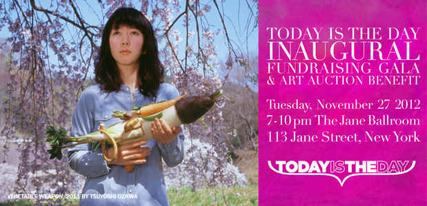 poster for "Today is the day Inaugural Fundraising Gala and Benefit Auction"