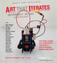 poster for "Art that Iterates: Exploring change as the artist's way of knowing, making and doing" Exhibition