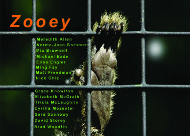 poster for "Zooey" Exhibition