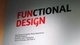 poster for "FUNctional Design" Exhibition
