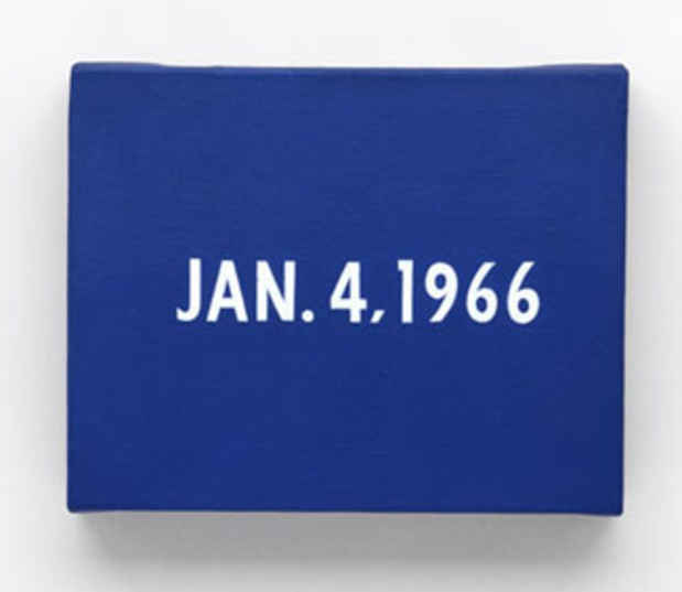 poster for On Kawara "Date Painting(s)"