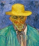 poster for "Van Gogh's Portrait of Peasant   (Patience Escalier)" Exhibition