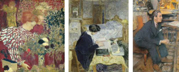 poster for Edouard Vuillard "A Painter and His Muses, 1890-1940"