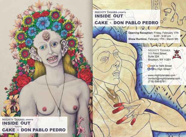 poster for Cake & Don Pablo Pedro "Inside Out"