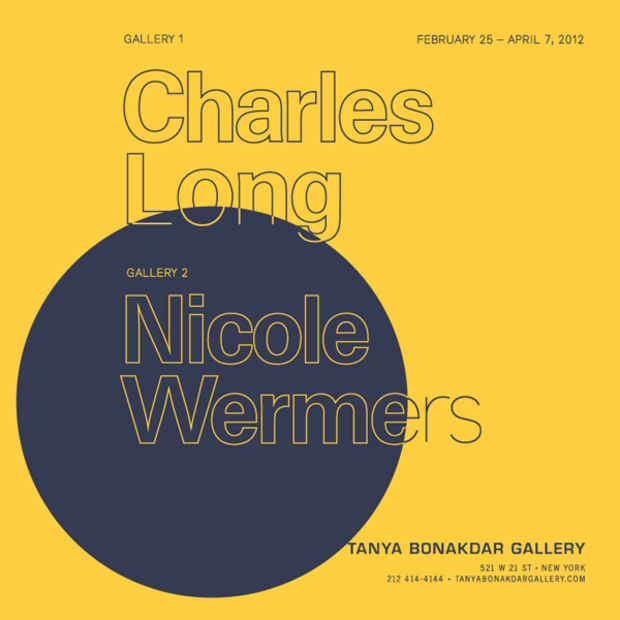 poster for Nicole Wermers Exhibition