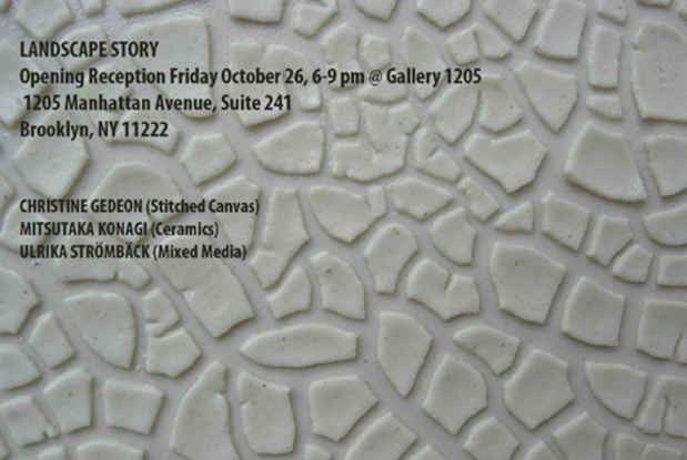 poster for "Landscape Story" Exhibition