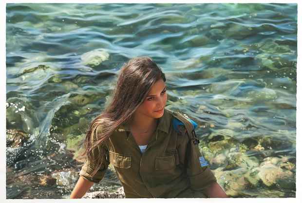 poster for Yigal Ozeri "Territory"   