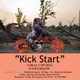 poster for "Kick Start" Exhibition