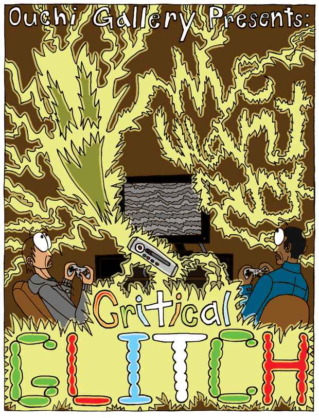 poster for “Critical Glitch” Exhibition