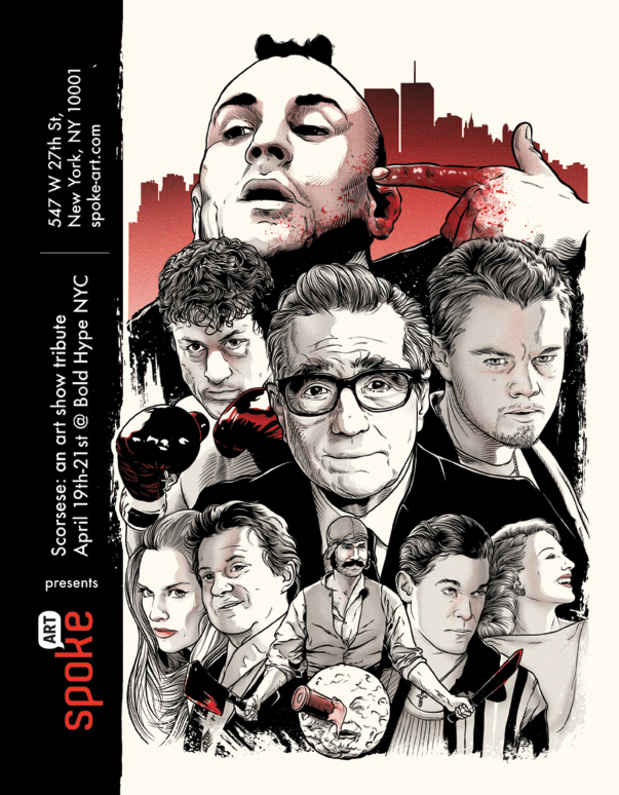 poster for "Scorsese" Exhibition
