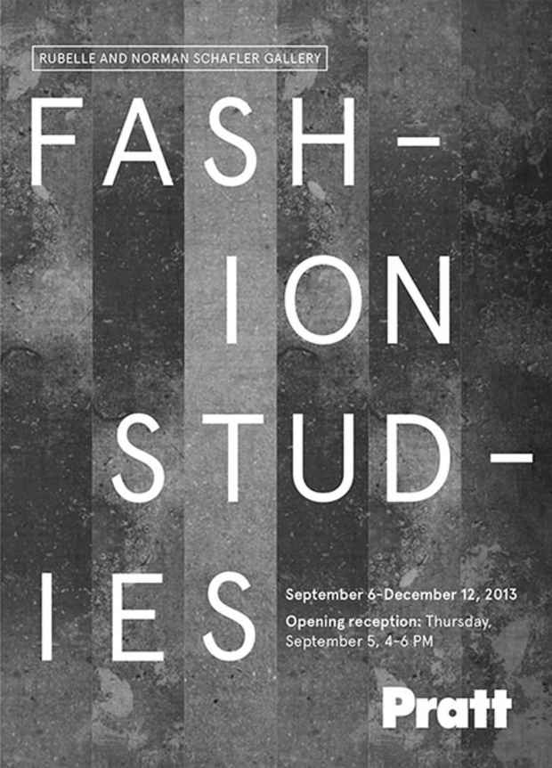 poster for “Fashion Studies” Exhibition