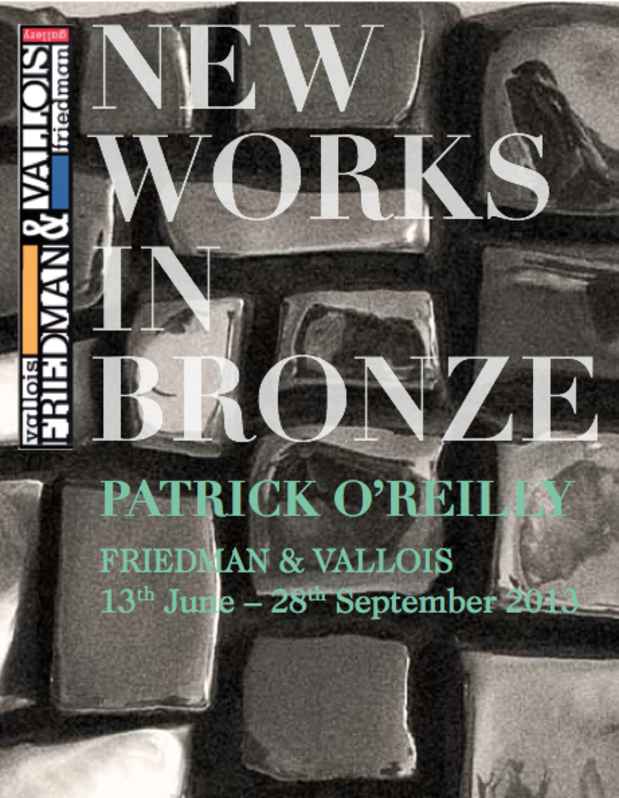 poster for Patrick O’Reilly “New Works in Bronze”