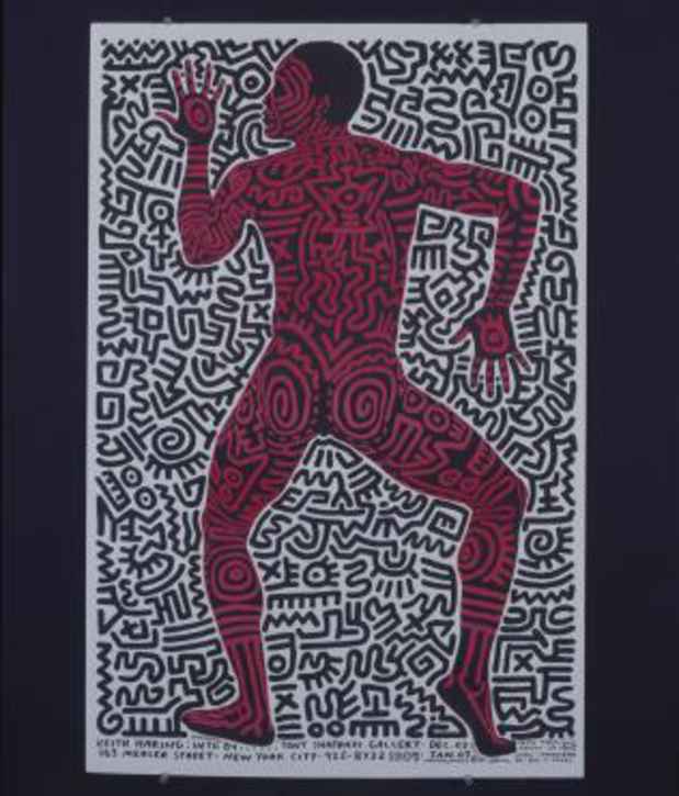 poster for Keith Haring “All-Over”