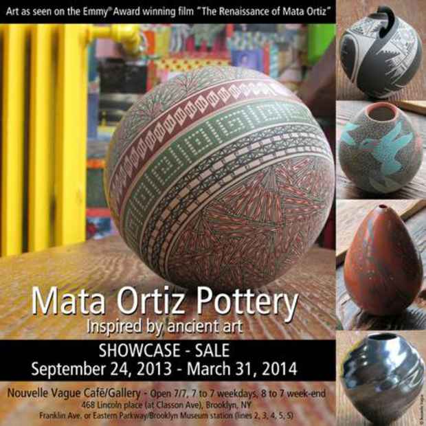 poster for “Mata Ortiz Art Pottery” Exhibition