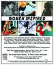 poster for "Women Inspired" Exhibition