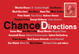 poster for “Chance Directions” Exhibition