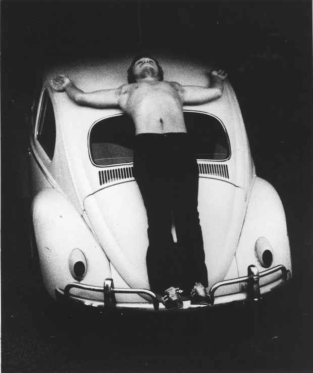 poster for Chris Burden “Extreme Measures”