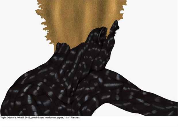 poster for Toyin Odutola “My Country Has No Name”