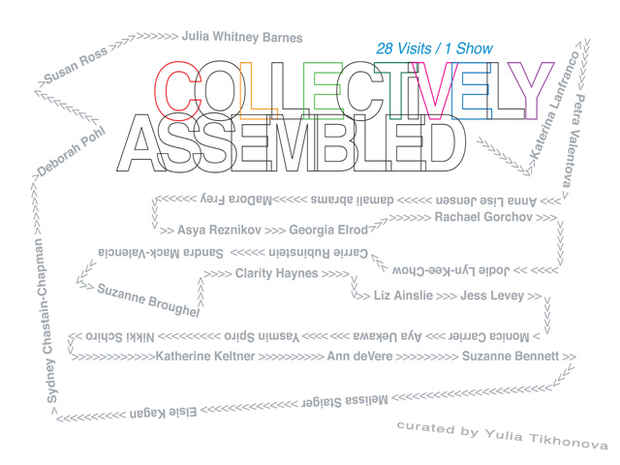 poster for "Collectively Assembled" Exhibition