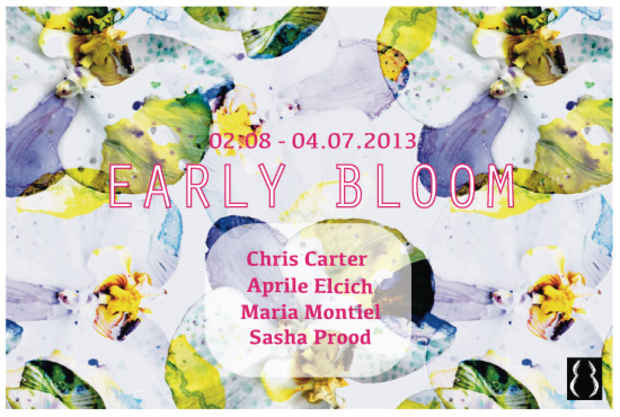 poster for "Early Bloom" Exhibition