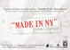 poster for “'MADE IN NY' From Where?" Exhibition