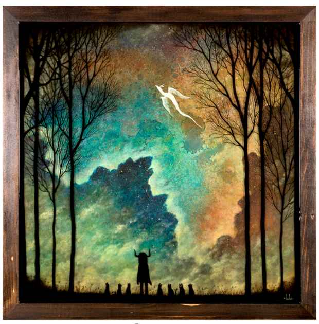 poster for Andy Kehoe “Luminous Reverie” 