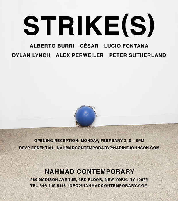 poster for “Strike(s)” Exhibition