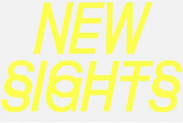 poster for “New Sights New Noise” Exhibition