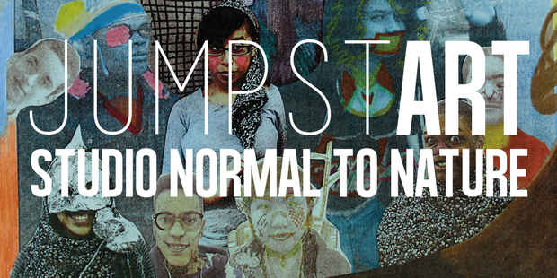 poster for “jumpstART: Studio Normal to Nature” Exhibition